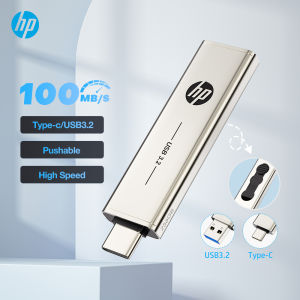HP Original USB3.2 Type C Two in One Flash Drive 64GB 128GB 256GB for Computer Mobile Phone Dual Use USB Flash Drive
