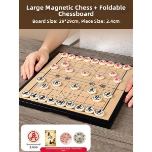 AOBIXIONG | Child-friendly Magnetic Portable Folding Chinese Chess