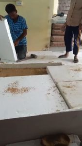 โฟมปรับพื้นยกระดับพื้น เกรดไม่ลามไฟ ขนาด 60x120 cm หนา 1" (70 บาท/แผ่น ) บรรจุ 10 แผ่น/แพ็ค