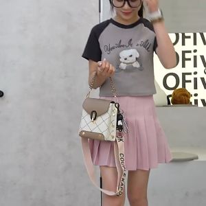 Tas Selempang Mini Wanita Korean Style Import Kualitas Premium Kekinian WS - CN 05