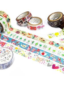 Shinzi Katoh Luminous Series Butterfly Cake Strawberry And Paper Gold Stamping Tape Japanese Stationery Business Supplies