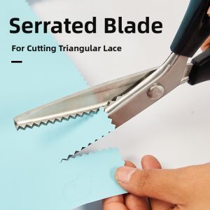 CHENGDU | Triangle Dog Tooth Scissors for Handmade Lace and Fabric Cutting