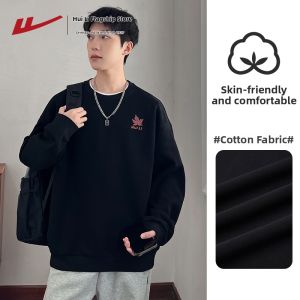 Warrior | Spring New Round Neck Cotton Sweatshirt Leisure Base Layer