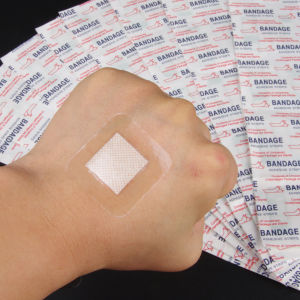 BỘ 50 PU Trong Suốt Chống Thấm Nước Vết Thương Thạch Cao 38*38/72*19mm Băng Dính Bảo Vệ Miếng Dán Cho Ngoài Trời & Tại Nhà Sơ Cứu