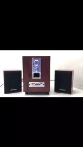 LEGOSPK ลำโพงบลูทูธลำโพง2.1ซับวูฟเฟอร์พร้อมวิทยุสามารถเชื่อมต่อกับทีวี / คอมพิวเตอร์ / มือถือ /USB/ การควบคุมระยะไกลรับประกัน 1 ป