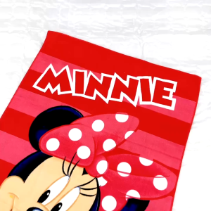 Bath Towel For Kids - Beach Towel - Minnie Mouse Character Design - 70 cm x 142 cm