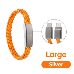 other | USB C to USB C Bracelet Cable Outdoor Portable Fast Charging Mobile Phone Data Line For iPhone 15 16 17 Samsung Tablet Notebook