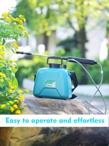 8L Capacity Electric Garden Pressure Sprayer Garden Mist Sprayer Knapsack Battery Sprayer Pump Pam Racun 园艺工具