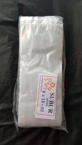 Plastik Pp bening subur tebal 03 ukuran kecil 5x8 5x10 5x12 5x15 5x20 6x10 6x12 6x15 6x20 6x25