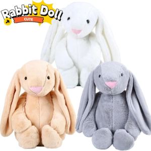 30CM Cute Long Ear Bunny Soft Plush Toy Rabbit Animal Stuffed Toys Bunny Rabbit plush doll Girl Boy Birthday Present