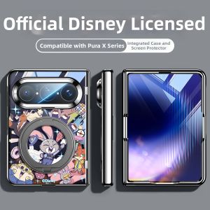 pinsai | Magnetic Stand Cartoon Clear Foldable Privacy Case