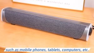 niye sound bar bluetooth speaker V8 2 in 1 USB and Bluetooth dual speaker desktop audio