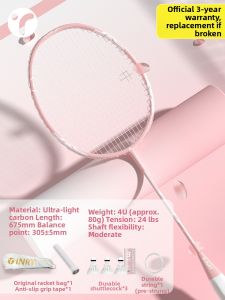 INRT | Ultra-light Carbon Fiber Rackets for Beginners