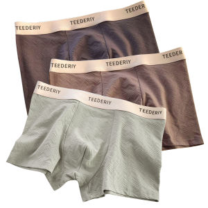 Sentexin 3Pcs Mens Underwear Hombre Panties Boxershorts Breathable Cotton Underpants Boxer Shorts L-5XL