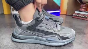 Sepatu Sneakers Pria Dan Wanita Hitabu Casua Sports joging running - E8