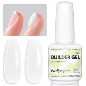NAILPOP | Extension Gel 7-in-1 Base Nail HEMA/TPO Free Fast Building Gel Nail Polish 8 Colors Nail Tip Reinforcement 15ml