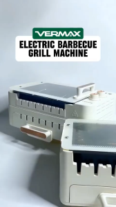 Vermax Electric BBQ Barbecue Griller Grill 3-layer Multifunctional 360Degree Rotary Smokeless