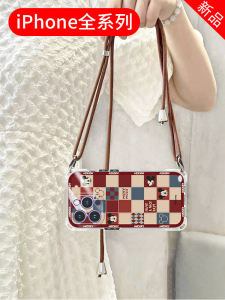 Disney Apple 14 pro Max 13 pro Max 12 pro Max 11 pro Max 10 9 8 7 6 5 4 3 2 1 Case Silicone Anti-Fall Crossbody Phone Case