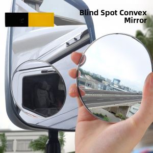 High Definition round Mirror for Big Truck Bus Auxiliary Rearview Mirror Wide Angle Blind Spot Reflective Mirror Car Accessories