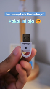 Vention USB Bluetooth 5.0 CDS Adapter – Wireless Mini USB Transmitter Receiver Kompatibel Laptop PC