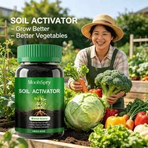 Soil Activator Improve Compacted Soil Promote Nutrient Absorption Root Growth Organic Soil Conditioner Mineral Source Fertilize