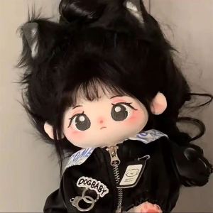Jimi Cotton Doll No Attribute Fried Fur Doll Female Baby 20cm Naked Doll Clothes for Girls Cute Birthday Gift