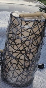Cylinder Quality Native Lamp 6.5x12" with free 💡