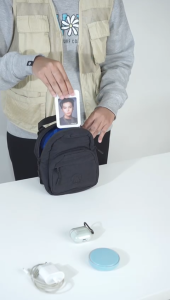 Hieve Douceur – Tas Multifungsi Wanita | Slingbag & Backpack Mini Stylish | Mini 15x20x5 cm – Elegan & Casual Daily