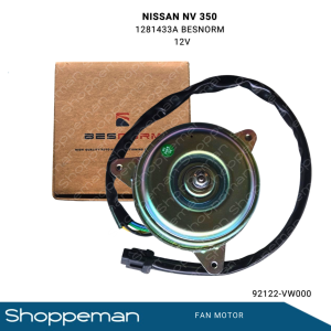 BESNORM NISSAN NV350 FAN MOTOR 12VOLTS 92122-VW000 1281433A