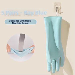 Durable Waterproof Long Gloves for Kitchen Use