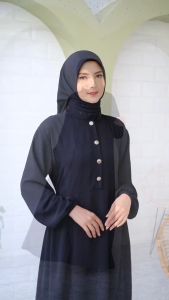 [PROMO TERLARIS] MALIKA DRESS SIZE M L XL XXL - Gamis Polos Wanita Terbaru Baju Lebaran 2023 Dress Pesta Gaun Muslim Dress Simpel Baju Gamis Jumbo Dress Cewek Murah Longdress Remaja Kekinian Gamis Maxi Bahan Crinkle Premium Dress Trendy Baju Ngaji Simpel