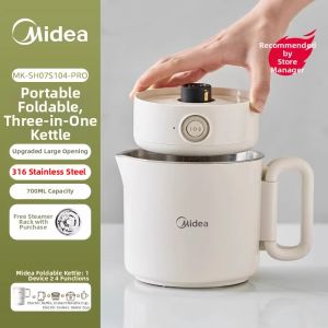 Midea | Foldable Portable Insulated Thermostatic 316L Stainless Steel Electric Kettle