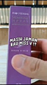 BIO HERBAL FEMININE SPRAY DAUN SIRIH 30ML [ Privasi Aman dan terjaga ] - PARFUM MISS V - PERAPAT MISS V INTIMATE SPRAY BIO HERBAL / obat keputihan gatal dan bau /perapat miss v paling ampuh