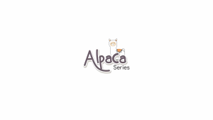 Apron Menyusui Omiland Seri Alpaca – Nursing Cover Motif Lucu Anti Kusut | Warna Biru & Cream