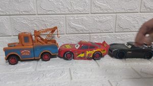 CWVS CARS LIGHTNING MCQUEEN MATER AND JACKSON STORM CAR SET TOY FOR KIDS