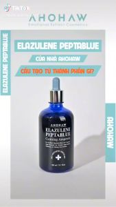 [Kèm Quà] Serum Pepta Ahohwa Elazulene Ampoule 50ml – Cung Cấp Độ Ẩm Phục Hồi Và Giảm Nếp Nhăn