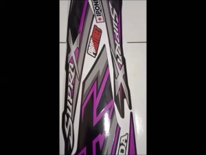 Striping Variasi Untuk Sepeda Motor Honda Supra x Lama tahun 1997-2004