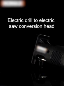 Adapter Jigsaw Gergaji Mesin Adapter reciprocating Jigsaw / tambahan jig saw mesin bor tangan Gergaji Konektor NEW ORI