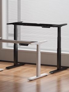 Smart Electric Height Adjustable Desk Legs Computer Desk Hidden Dual Motor Three Section Wall Desk Foot Bracket Study Table