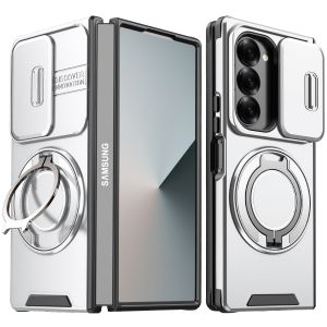 szhaiyu | Suitable for Samsung Galaxy Z Fold 8 Ultra Fold7 Fold6 360 Degree Rotating Magnetic Bracket with Camera Protection Phone Case