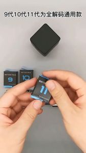 PIN GOPRO HERO 12/11/10/9 DUNG LƯỢNG 1800mAh DÀNH THAY THẾ CHO CAMERA HÀNH ĐỘNG GOPRO 12/11/10/9