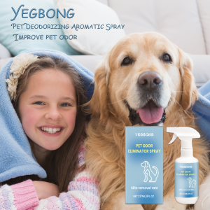 YEGBONG Pet Odor Eliminator Spray Reduce Odor Residue in Areas Such as Cat Litter Boxes and Nests Plant Components