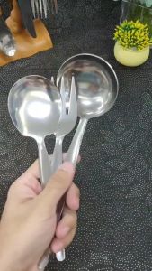 SERVING SPOON / FORK AND LADLE / MAKAPAL SERVING UTENSILS