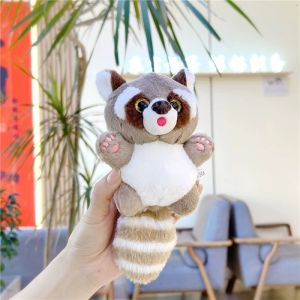 2026 NEW Cartoon Red Panda Plush Toy Pendant Little Raccoon Doll Keychain Doll Playground Raccoon Stuffed Backpack Decor Gifts