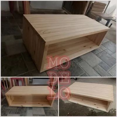 Modern Center Table Coffee Table Solid Wood Nordic Rustic