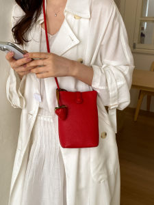 TANGKOU | Women New Soft Leather Crossbody Bag Mini