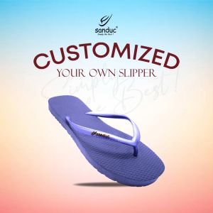 Sanduc Getah SR Perempuan Mix & Match Selipar Warna Lavender 6 Warna