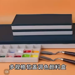Hộp Chiết Màu Đựng Màu Dành Cho Màu Gouache - Màu Nước - Acrylic – Có Nắp Đậy Nhiều Ngăn Chống Tràn
