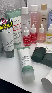 Anhua 77% Tinh chất rửa mặt tinh chất dưỡng ẩm cho dưỡng ẩm cho kem xốp làm dịu tươi