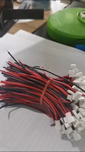 10cm Kabel Konektor JST DS LOSI 2.0mm 2Pin Connector Female Silicone AWG24 24AWG RC Drone